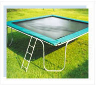 15x15 ft Square Trampoline with Enclosure 15x15 ft Square Trampoline with Enclosure