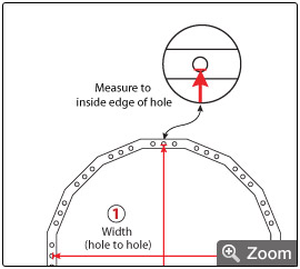 16 Sided Trampoline Mats Order by Frame Measurement