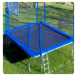 15x15 ft Square Trampoline with Enclosure 15x15 ft Square Trampoline with Enclosure