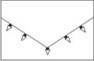 Corner Configuration for 5 Sided Trampoline Mat - Diagonal Only
