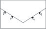 Corner Configuration for 5 Sided Trampoline Mat - Normal