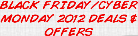 Black Friday/Cyber Monday 2012 Deals & Offers on Trampolines and Trampoline Parts
