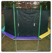 16ft Octagon Trampoline with Enclosures