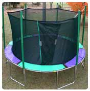 Round Trampoline with Enclosure by Trampoline pro Shop
